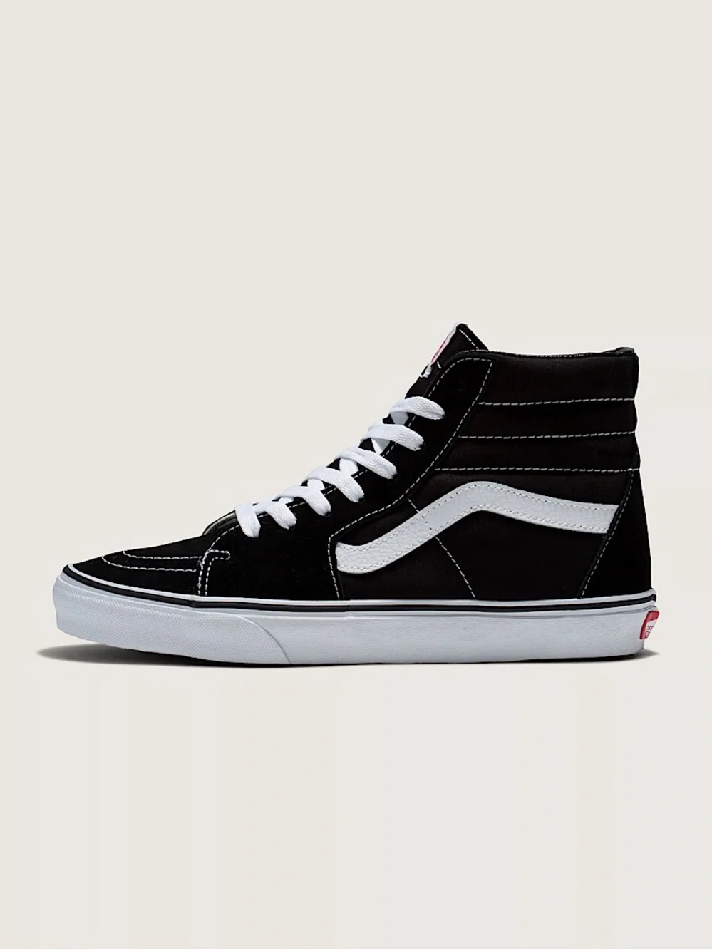 Vans | Unisex Black/White Suede/Canvas High-Top Sk8-Hi Lace Up Sneakers M7.5 W9